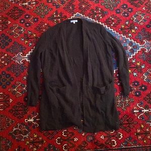Madewell black cardigan